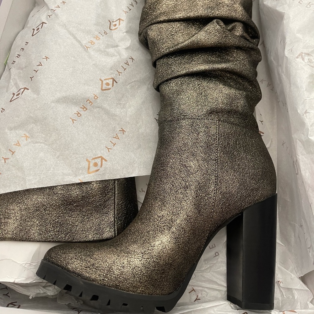 Right below the knee boots